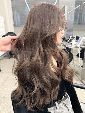 ジルブラン 土浦(JIL BLAN) ハイライトバレイヤージュダブルカラーケアブリーチ20代30代