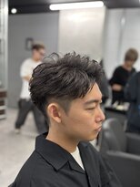 ガオプロデュースバイレボ(gao produced by revo) フェザーショートビジネスパーマショートヘアニュアンスパーマ柏