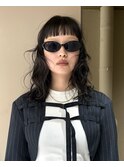 レイヤーカット×オン眉バング[恵比寿/髪質改善/レイヤーカット]