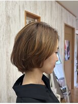 さくらの グラデーションボブ