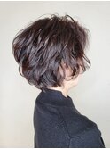 40代50代60代×グラレイヤー×クリープパーマ×ヘアマニキュア