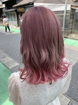 ロア 福岡天神本店(LORE) 裾カラー/ピンク/nana