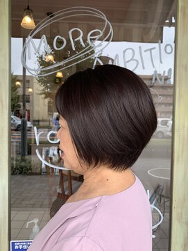 ルムーン(roomoon) 《イルミナカラー×大人女性ショートボブ♪》