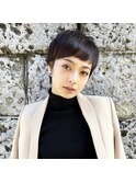 【Chill】大人かわいいピンクベージュクールショートマッシュ