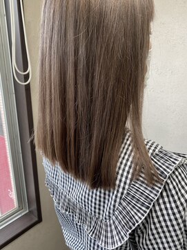 アジールヘア 東上野店(agir hair) シアーベージュ【上野 イルミナカラー】