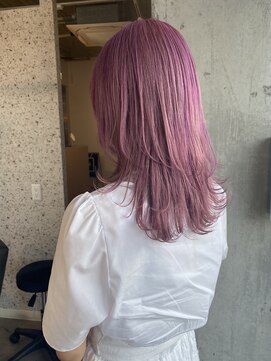 ラニヘアサロン(lani hair salon) ペールピンクパープル