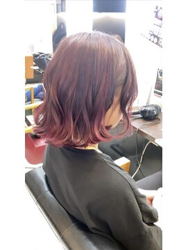 アリオン バレイヤージュ風チェリーピンク【alion】