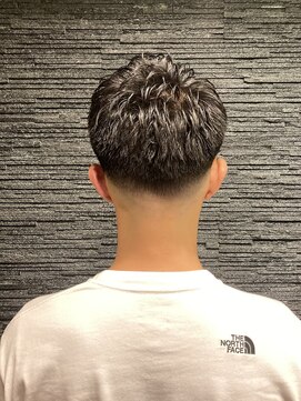 プレミアムバーバー 赤坂店(PREMIUM BARBER produce by HIRO GINZA) ジェットモヒカンフェードパーマ【ヒロ銀座】赤坂見附/新橋/床屋