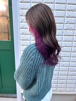 プチメゾントウキョウ(Petit Maison Tokyo) ディープバイオレット_インナーカラー