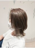 オリーブ大人外ハネヘアー