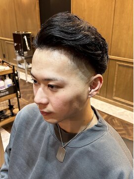 アフロ(AFRO) 2ブロックスキンフェード