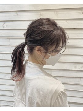 モアナバイヘッドライト 沖縄八重瀬店(Moana by HEADLIGHT) Moana【八重瀬】#インナーカラー#イヤリングカラー#ヘアアレンジ