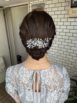 フェリーチェ(Felice) アップスタイル　シニヨン　お呼ばれヘア