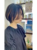 丸みショート/ショートボブ/大人ショート