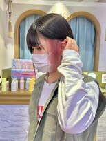 ロンドアベニール 北千住(Lond avenir)&nbsp;インナーペールピンクボブ☆ボブ/インナーカラー[北千住]