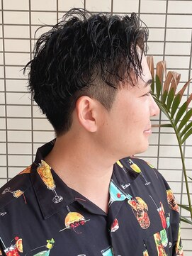 スウェル 船橋店(Swell) ハイライト/マッシュパーマ/ウルフ/波巻き/メンズ