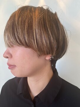 ラファンジュ ヘアー(Rohange hair) 【Rohnage】ハイトーンショート