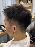 黒髪ソフトモヒカン