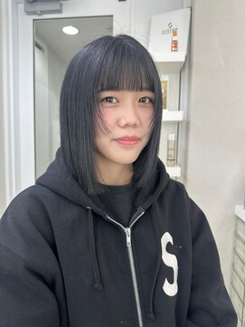 ガガ 心斎橋(GAGA) イメチェン◎ペールベージュ大人ガーリーハッシュカット