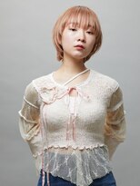 ヘアーカッティングガーデン ジャック モアザン 近鉄奈良店&nbsp;ショートボブレイヤー[奈良/大和西大寺駅/白髪ぼかし]