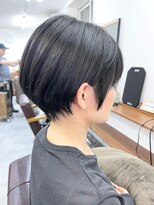 ランプ(Lamp) 【白髪染め可】ボブショート ビフォアー&アフター/白髪ぼかし