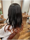 豊橋ビーシャイン★ブラッドオレンジ×裾グラデーション