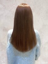 ダブルバイグリッター(W by GRITTERs) 髪質改善　ストレート　艶髪　ロングヘア　ブラウンカラー
