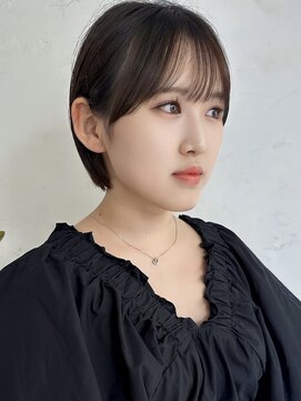 トレヘアー 京都 烏丸(tRe hair) マッシュショート　ミニボブ　20代30代40代