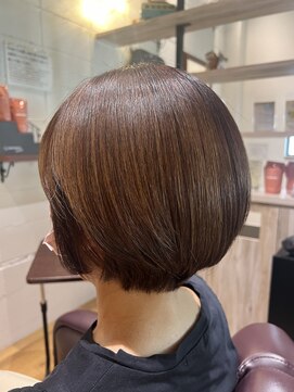 チアー ヘアリラクゼーション(cheer HAIRRELAXATION) クセ緩和ストレート＋ショート