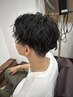 人気No.1☆【ツイストスパイラルパーマ】＋メンズカット￥14300<理容室>西川口