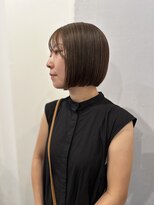 エトス プロデュースド バイ ヴァイナルズミックス(Ethos produced by Vinyl's mix)&nbsp;ミニボブ、ブラウンベージュマット