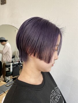 カラハ(Calaha) ラベンダーカラー×ハンサムショート