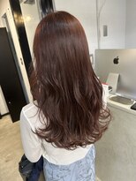 エトラ 渋谷店(etora)&nbsp;艶髪 艶感◎ ピンクブラウン カシスピンク ボルドー