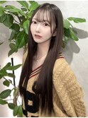 韓国風ナチュラルブラウン/エクステ70枚
