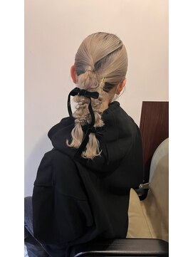 ロチカバイドールヘアー 心斎橋(Rotika by Doll hair) 編み下ろし