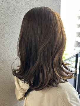 レアワンハナレ センター北美容院(lea/1 HANARE) ミディアムラフパーマ