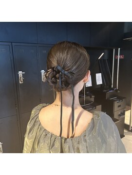 アマトウキョウ アユンチェ(AMA TOKYO×AYUNCHE) 参列ヘア