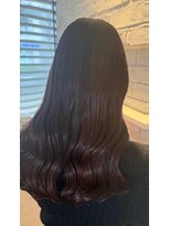 エヌアンドエー 春日部東口店(hair shop N&A)&nbsp;目を引くような潤う艶髪 髪質改善ケアカラーとゆるふわウェーブ