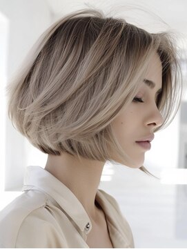 アルトリスト(Altruist Aging×HAIR&SPA) ☆イメチェンピンクベージュアンブレラカラー前髪クールショート