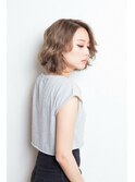 【anis musee 苫小牧】アッシュブラウン 無造作 ふわミディ☆