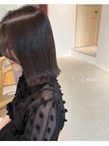 メイン(『　　』main) オリーブベージュ