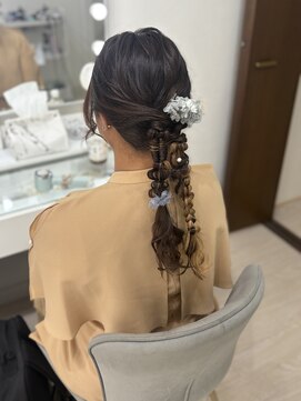 ルノンルージュ(Renon Rouge) ツイン編みおろし