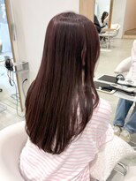 ノエシキカ(noe sikika) くびれヘア/アプリコットオレンジ/ハイライトカラー/栄l57