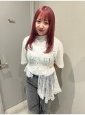 【hinana】色落ちも綺麗なピンクベージュ