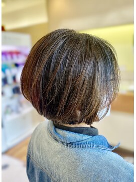 クール ヘアー ギャラリー 神明町店(COOL Hair gallery) 大人の美フォルムショートヘア 50代