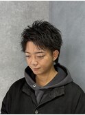 ラフアクティブアップバングショート