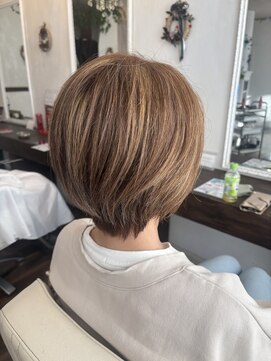 サロンドレノマパートスリー(SALON de renoma P-lll) 髪質改善＊大人ガーリーベージュ＊美髪