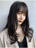 #黒髪ロング#パーマスタイル
