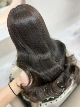 LOE【ロエ】大宮 イメチェン/アンブレラカラー/前髪/ピンクベージュ[大宮]