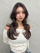 シーク 天神(SEEK) 松尾菫菜/レイヤーカット/ハッシュカット/韓国ヘア